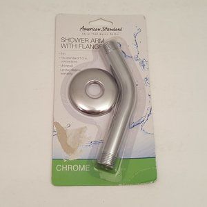 American Standard Shower Arm With Flange | 6" | 1/2" Connection